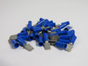 Thomas & Betts Insulated Male Push-On Terminal 16-14AWG .250" Tab Lot of 33 NOP