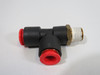SMC KQY11-35S Push-In T Fitting 1/4" NPT x 3/8 Tube OD ! NOP !