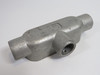 EDC T-1/2 Unthreaded Conduit Body 1/2" Tee No Cover NO SET SCREWS USED