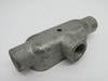 EDC T-1/2 Threaded Conduit Body 1/2" Tee No Cover DRILL HOLES USED