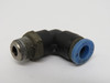 SPC PL1/4-N01U Push-In Elbow Fitting 1/8" NPT 1/4" Tubing OD Lot of 2 USED