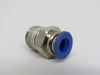 Preferred Products Design PC1/4-N02 Push-In Fitting 1/4" Thread 1/4" Tubing USED