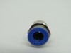 Preferred Products Design PC1/4-N02 Push-In Fitting 1/4" Thread 1/4" Tubing USED