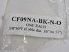 Sealcon CF09NA-BK-N-O Strain Relief Fitting 3/8"NPT 0.16-0.13" *Open* Lot/3 NWB
