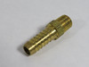 Generic Brass Barb Fitting 5/16" Hose ID x 1/8" Male NPT Lot of 2 NOP