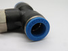 Festo QST-1/4-10 153112 Push-In T-Fitting R1/4" x 10mm Tubing OD USED