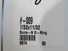 Daemar 009 Nitrile O-Ring 7/32" ID 11/32" OD 1/16" W Lot of 80 NOP