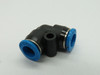 Festo 153345 QSML-6 Mini Push-In L-Connector 6mm Tubing OD NOP