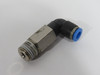 Festo 153078 QSLL-1/4-6 Long Push-In L-Fitting R1/4" Thread x 6mm Tubing OD USED