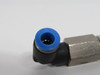 Festo 153078 QSLL-1/4-6 Long Push-In L-Fitting R1/4" Thread x 6mm Tubing OD USED