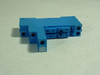 Finder Type 95.03 Relay Socket 300V 10A Blue *No Clip* USED