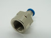 Festo 190650 QSF-1/4-4-B Push-In Fitting G1/4" Thread x 4mm Tubing OD NOP