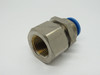 Festo 153169 QSSF-3/8-10-B Bulkhead Push-In Fitting G3/8" x 10mm Tubing OD USED