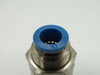Festo 153169 QSSF-3/8-10-B Bulkhead Push-In Fitting G3/8" x 10mm Tubing OD USED