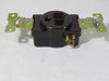Cooper 1877 Straight-Blade Single Brown Receptacle 15A 125V USED