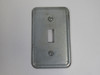 Iberville BC11-C-5 Utility Box Cover for Toggle Switch USED