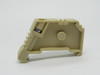 Klemsan KD-3 Terminal Block End Bracket 8mm BEIGE Lot of 5 ! NWB !