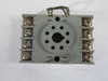 Potter & Brumfield 27E891 Relay Socket 8 Pin 10A 300VAC Style 96930C-E USED