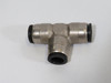 Numatics N110-010-000 Union Tee Pneumatic Fitting 10mm OD USED