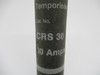 Gould CRS30 Type D Time Delay 30A 600V Fuse USED