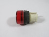 Allen-Bradley 800EP-P4 Red Diffuser Style Pilot Light Operator Only USED