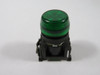 Allen-Bradley 800EP-PL3 Green Pilot Light Operator w/ Mounting Latch USED