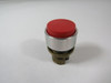 Allen-Bradley 800EM-E4 Red Extended Push Button Operator Only USED