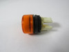 Allen-Bradley 800EP-P5 Amber Diffuser Style Pilot Light Operator Only USED
