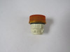 Siemens 3SB2001-6BD06 Yellow Indicator Light w/ Lens w/ Concentric RingsUSED