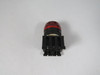 Allen-Bradley 800EP-PL4 Red Pilot Light w/ Mounting Latch USED