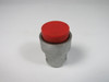 General Electric P9MPNRS Red Extended Push Button Operator Only USED