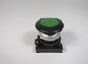 Eaton M22-DP-S-X-G Black Mushroom Head Operator w/ Green Color Insert USED