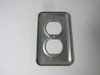 Thomas & Betts G1038C Duplex Cover Plate USED