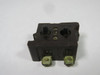 Cutler-Hammer 10250T1 Brown Contact Block 1NO/1NC 600VAC 250VDC USED