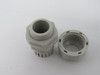 Beist N12612 Grey Nylon Cable Gland 1/2" NPT 6-12mm Lot of 4 NOP