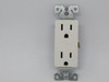 Eaton 1107W Duplex Receptacle 15A 125V 3W 2P #14-8AWG COSMETIC WEAR USED