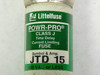 Littelfuse JTD-15 Time Delay Fuse 15A 600V USED