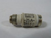Siemens 12886-31-25 Ceramic Bottle Fuse 25A 380V USED