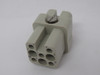 Tyco HD.7.Bu.C Grey Rectangular Insert 10A 230/400V 4-Pin NOP