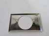Generic Type 301 1-Gang Stainless Steel Wall Plate 2-1/8" Hole Lot of 3 USED
