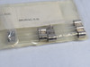 Eaton BK/AGC-5-R Glass Fuse 5A 250VAC 3AB 3AG Lot of 5 ! NOP !