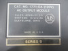 Allen-Bradley 1771-OA AC Output Module SER B 120V USED