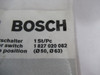 Bosch 1-827-020-082 Support Clamp For Cylinder Switch ! NWB !