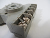 Dayton 6X156E Relay Socket 10A 300VAC 11 Pin BROKEN FIN USED