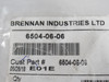 Brennan Industries 6504-06-06 Hose Adapter 9/16" Flare 9/16" Swivel Lot/11 NWB