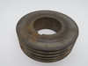 Generic 4Q3V60 Sheave 3/4-2-11/16" Q1 Bushing 4-Groove 6"OD 3V Belt RUST USED