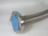 Generic 2” Stainless Steel Hose Assembly 316L 24"L 2" Flanges USED