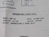 Interface MBP-10 Minibeam Load Cell 10 lbf 2.78482 mV/V NWB