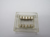 Bussmann GMA-125mA Fast Acting Fuse 125mA 1/8A 250V 5 PACK NEW