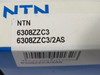 NTN 6308ZZC3 Deep Groove Ball Bearing 90mm OD 40mm ID 23mm W NEW